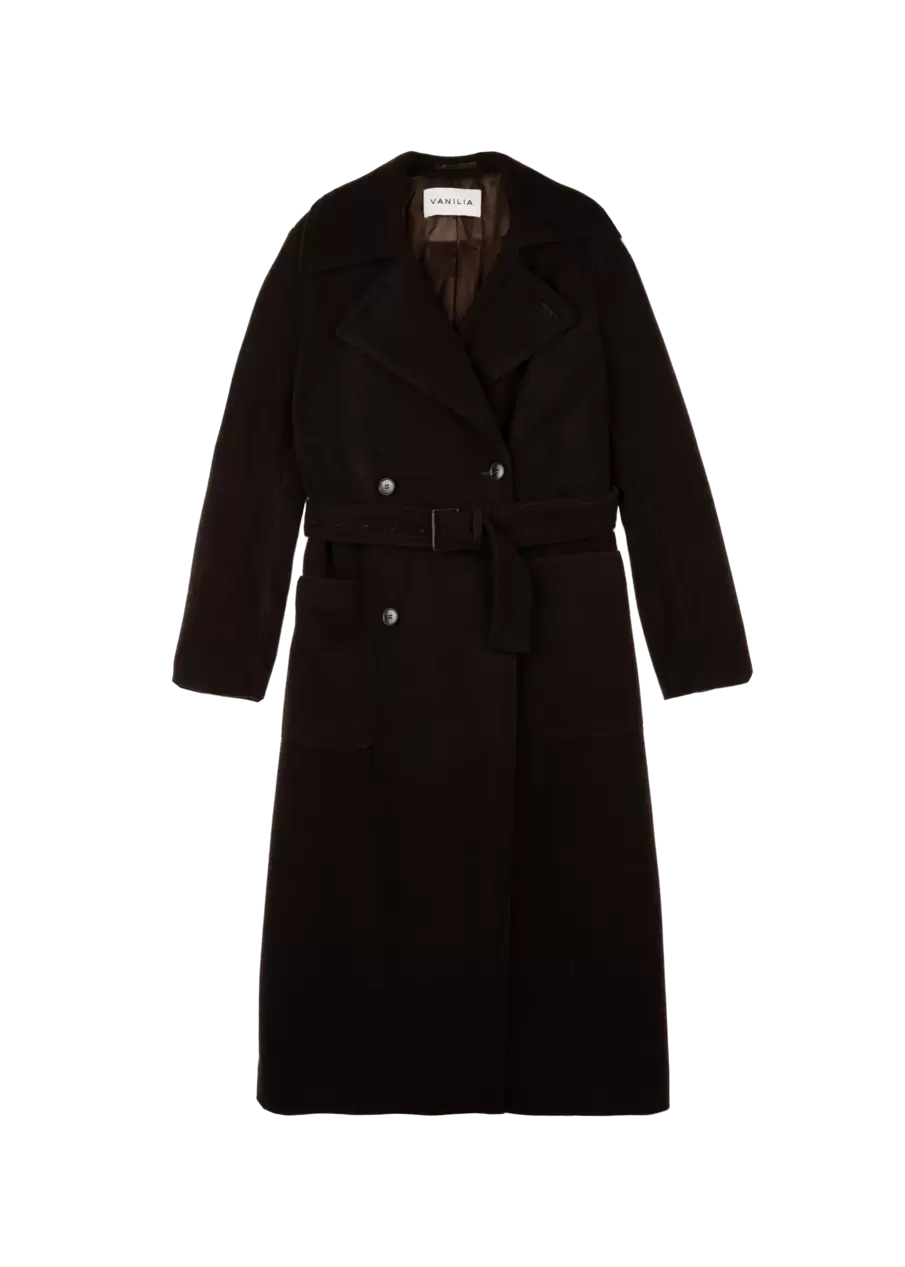 Aanbieding van Wool blend cloak coat voor 469,95€ bij Vanilia