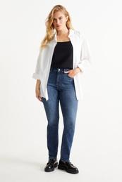 Aanbieding van Slim jeans - high waist voor 29,99€ bij C&A