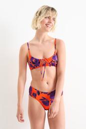 Aanbieding van Bikinibroek - mid waist - LYCRA® XTRA LIFE™ - gebloemd voor 6,99€ bij C&A