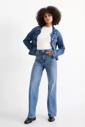 Aanbieding van Wide leg jeans - high waist voor 39,99€ bij C&A