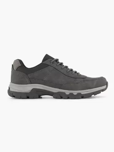 Aanbieding van Donkergrijze comfort sneaker voor 34,99€ bij vanHaren