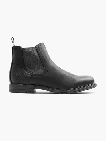 Aanbieding van Zwarte chelsea boot voor 49,99€ bij vanHaren