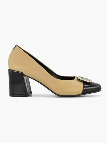 Aanbieding van Beige pump voor 19,99€ bij vanHaren