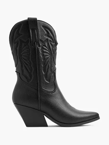 Aanbieding van Zwarte cowboy laars voor 39,99€ bij vanHaren