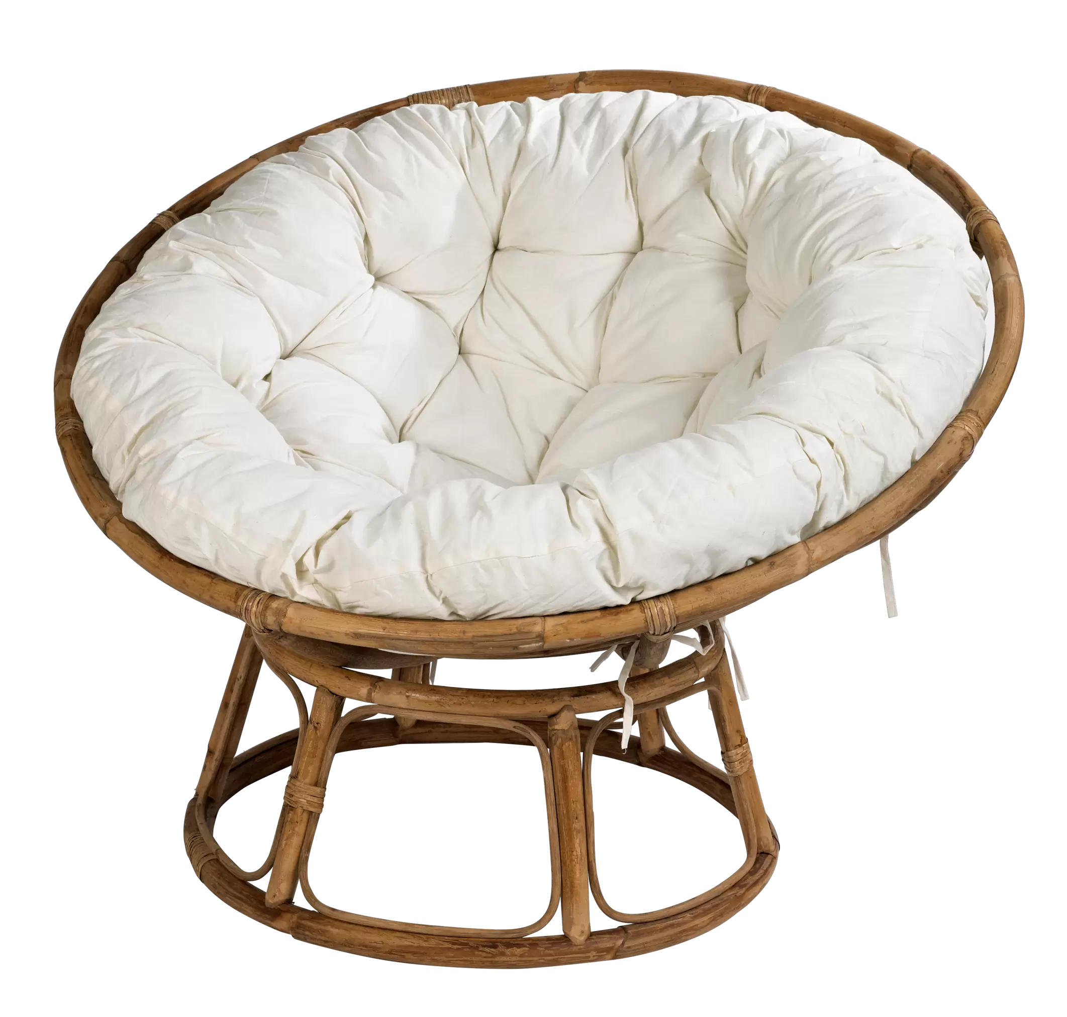 Aanbieding van PAPASAN Lounge stoel naturel, gebroken wit voor 159€ bij Casa