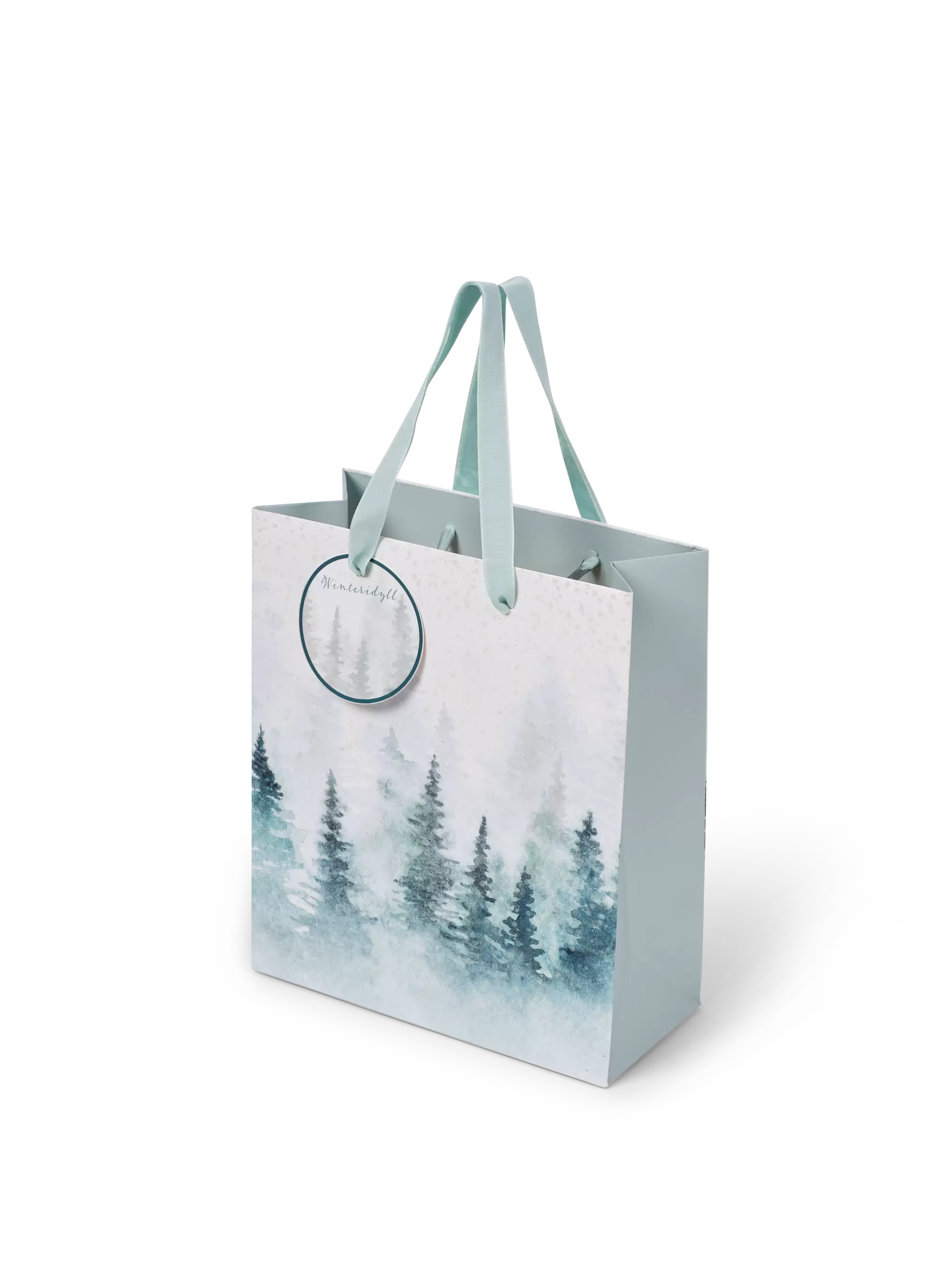 Aanbieding van WINTERIDYLL Cadeautas groen voor 2,5€ bij Casa