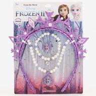 Aanbieding van Disney Frozen 2 Tiara & Jewellery Set – Purple voor 11,04€ bij Claire's