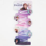 Aanbieding van Disney Frozen 2 Glitter Snap Clips – 6 Pack voor 6,79€ bij Claire's