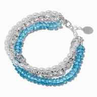 Aanbieding van Blue Mermaid Pearl Multi-Strand Bracelet voor 5,99€ bij Claire's