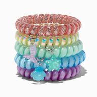 Aanbieding van Claire's Club Mermaid Coil Bracelets - 5 Pack voor 3,99€ bij Claire's