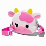 Aanbieding van Claire's Club Pink Cow Crossbody Bag voor 8,99€ bij Claire's