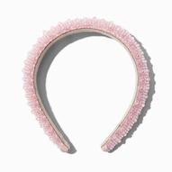Aanbieding van Blush Pink Crystal Puffy Headband voor 10€ bij Claire's