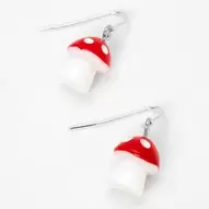 Aanbieding van Red Mushroom 1" Drop Earrings voor 4€ bij Claire's