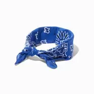 Aanbieding van Paisley Bandana Headwrap - Royal Blue voor 3,99€ bij Claire's