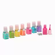 Aanbieding van Claire's Club Rainbow Peel-Off Nail Polish Set - 8 Pack voor 6,49€ bij Claire's