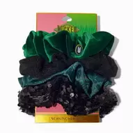 Aanbieding van Wicked™ Claire's Exclusive Elphaba Hair Scrunchies - 4 Pack voor 14,99€ bij Claire's