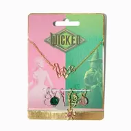 Aanbieding van Wicked™ Claire's Exclusive Multi Charm Mixed Metal Necklace voor 14,99€ bij Claire's