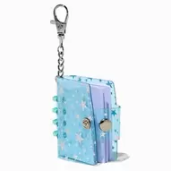 Aanbieding van Silver Stars Blue Mini Diary Keyring voor 4,19€ bij Claire's