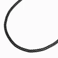 Aanbieding van Black Curb Chain Necklace voor 7,49€ bij Claire's