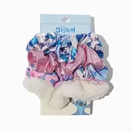 Aanbieding van Disney Stitch Claire's Exclusive Cosy Hair Scrunchies - 4 Pack voor 14,99€ bij Claire's