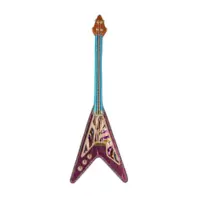 Aanbieding van Deco gitaar roze - H 63 cm voor 29,99€ bij Coppelmans