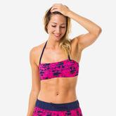 Aanbieding van Bikinitop voor surfen LORI WAKO bandeau voor 2,99€ bij Decathlon