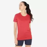 Aanbieding van T-shirt voor bergwandelen dames MH100 voor 6,99€ bij Decathlon