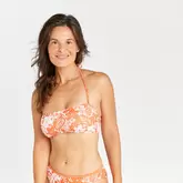 Aanbieding van Bikinitop voor dames bandeau Lori borneo oranje voor 3,99€ bij Decathlon