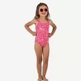 Aanbieding van Badpak voor peuters roze voor 4,49€ bij Decathlon