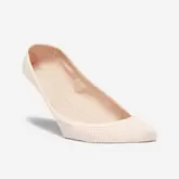 Aanbieding van Lage ballerinasokken Deocell Tech URBAN WALK pakje van 2 paar beige/nude voor 3,99€ bij Decathlon