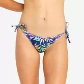 Aanbieding van Bikinibroekje met striksluiting voor dames Sofy cuty blauw voor 4,99€ bij Decathlon