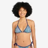 Aanbieding van Bikinitop voor dames triangel Mae foly turquoise voor 4,99€ bij Decathlon