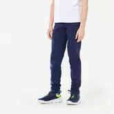 Aanbieding van Warme joggingbroek voor kinderen molton marineblauw voor 5,99€ bij Decathlon