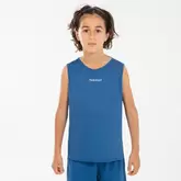 Aanbieding van Basketbal shirt kind T100 blauw voor 5,99€ bij Decathlon