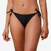 Aanbieding van BIKINIBROEKJE VOOR DAMES SOFY ZWART STRIK voor 3,99€ bij Decathlon