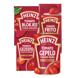 Aanbieding van Heinz Tomatenconserven voor 1€ bij Dekamarkt