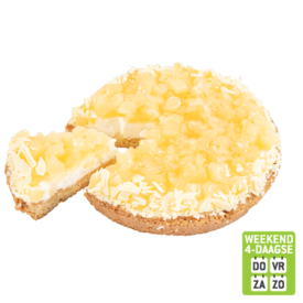 Aanbieding van DekaVers Frisse Appel-Lemon Taart voor 5,99€ bij Dekamarkt