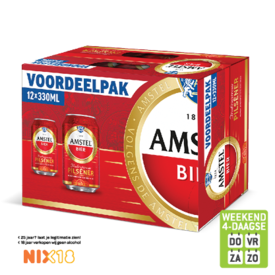 Aanbieding van Amstel voor 7,99€ bij Dekamarkt