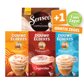 Aanbieding van Senseo Milk Based of Douwe Egberts Oploskoffie voor 3,99€ bij Dekamarkt