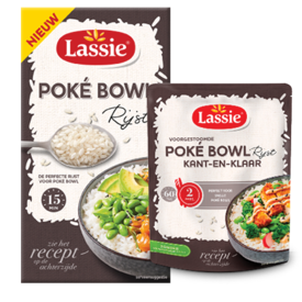 Aanbieding van Lassie Poké Bowl Rijst voor 1,28€ bij Dekamarkt