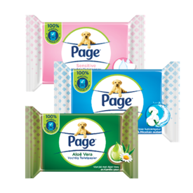 Aanbieding van Page Vochtig Toiletpapier voor 2,49€ bij Dekamarkt