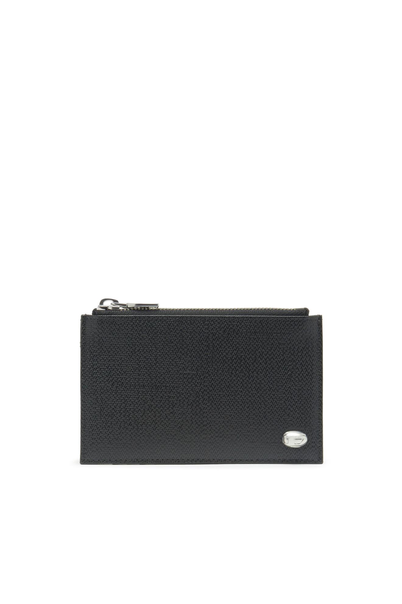 Aanbieding van Slim card holder in textured leather voor 62€ bij Diesel