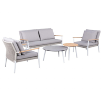 Aanbieding van Lounge Set Sandro - 5 delig voor 1495€ bij Tuinland