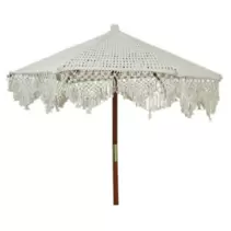 Aanbieding van Parasol met Franjes voor 99€ bij Tuinland