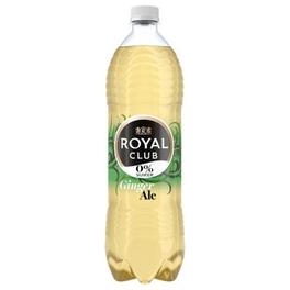 Aanbieding van Royal Club Ginger Ale 0% 100 cl voor 2,09€ bij Dirck III