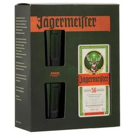 Aanbieding van Jagermeister plus 2 originele shotglazen 70 cl voor 20,99€ bij Dirck III