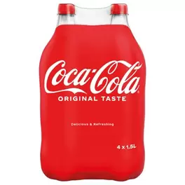 Aanbieding van Coca-ColaRegular 4 x 150 cl voor 8,49€ bij Dirck III