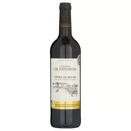 Aanbieding van Chateau de Genibon Cotes de Bourg75 cl voor 7,99€ bij Dirck III