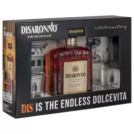 Aanbieding van Disaronno 'the endless dolcevita' 70 cl voor 21,99€ bij Dirck III