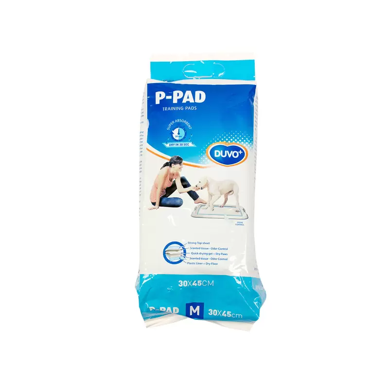 Aanbieding van Duvo+ Puppy Pads 30 stuks Large 45x60cm voor 13,59€ bij Discus